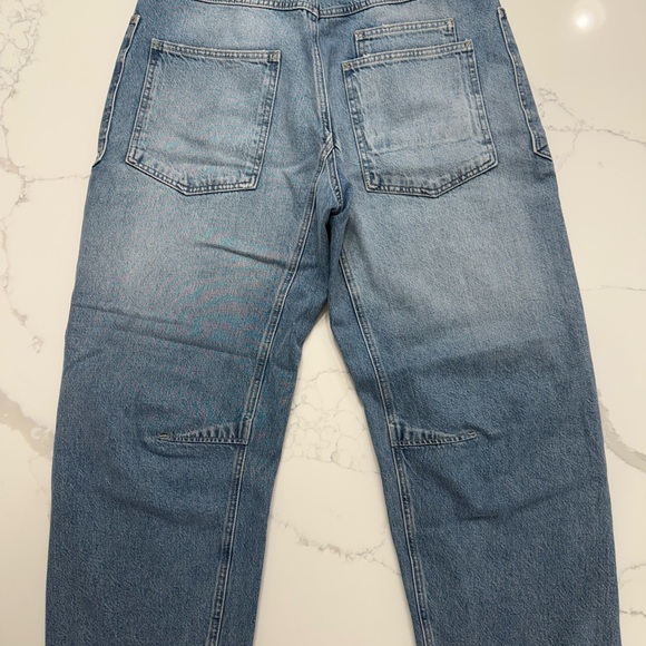 Free People - Women’s Moxie Pull-On Barrel Jeans - Picture 2 of 7